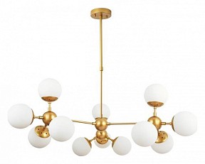 Люстра на штанге Arte Lamp Bolla желтый арт. A1664SP-12GO