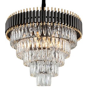 Подвесная люстра Imperiumloft Empire Black Chandelier Crystal золото арт. 40.2862