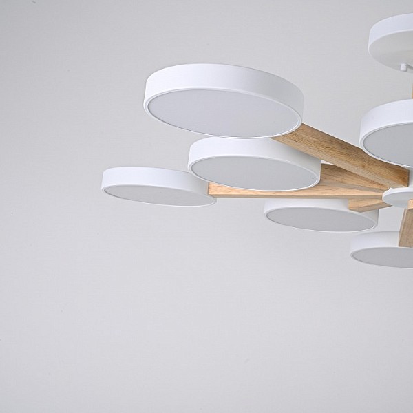 Люстра на штанге Imperiumloft TURNA White белый арт. TURNA-B01