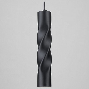 Подвесной светильник Eurosvet Scroll черный арт. 50136/1 LED черный 5W