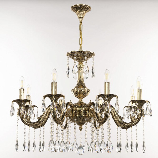 Подвесная люстра Bohemia Ivele Crystal AL7901 золото арт. AL79101/8/250 A GB