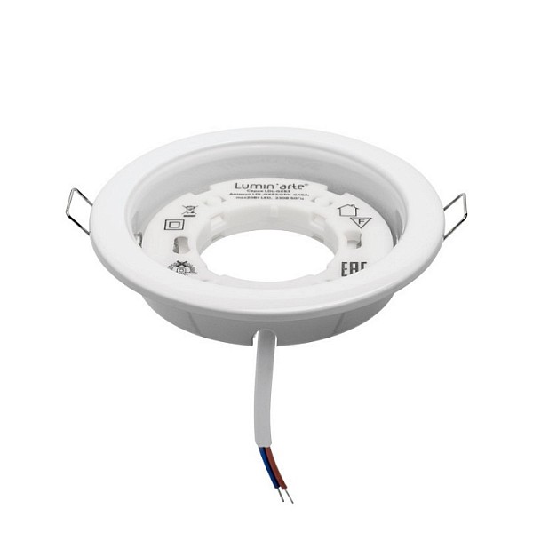 Встраиваемый светильник Luminarte LDL-GX53 белый арт. LDL-GX53/01W