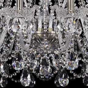 Подвесная люстра Bohemia Ivele Crystal 1411 золото арт. 1411/16/400/Pa