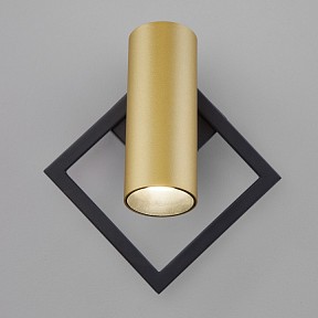 Бра Eurosvet Turro черный арт. 20091/1 LED черный/ золото