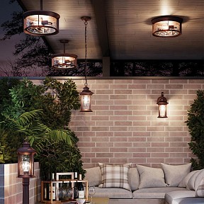 Светильник на штанге Odeon Light Mavret коричневый арт. 4961/2