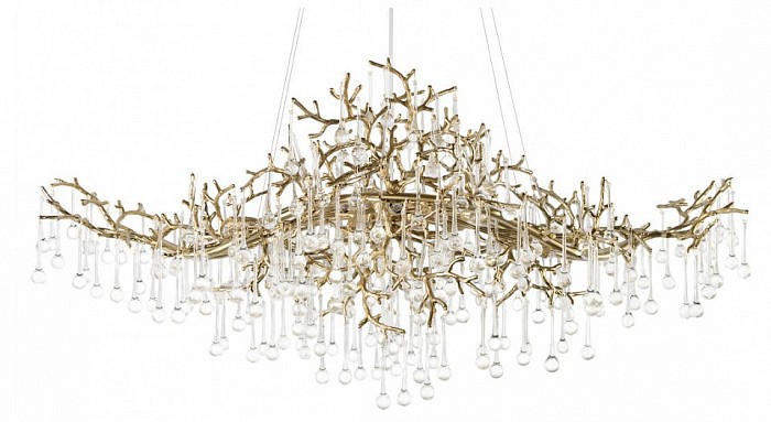 Подвесная люстра Loft it Coral бронза арт. 10351/1200L AB
