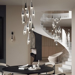 Бра Odeon Light Afalina черный арт. 5442/6WL