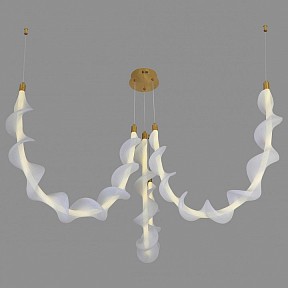 Подвесная люстра Alfa-Light F0324 бронза арт. F0324-74