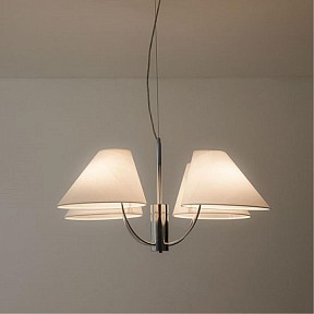 Подвесная люстра Arte Lamp Rondo хром арт. A4086LM-4CC