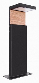 Наземный светильник Loft it Oak черный арт. 100001/400