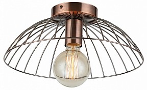 Накладной светильник Lussole Brooks 1 коричневый арт. GRLSP-8249