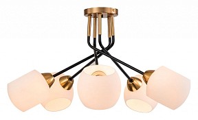 Люстра на штанге Escada Bond коричневый арт. 2113/5P Copper/Black