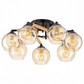 Потолочная люстра Citilux Tika черный арт. CL133171