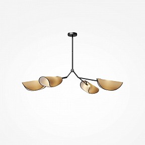 Люстра на штанге Maytoni Organic черный арт. MOD225PL-04B