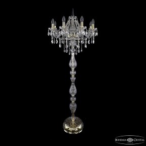 Торшер Bohemia Ivele Crystal 1415 золото арт. 1415T1/8/200-160 G