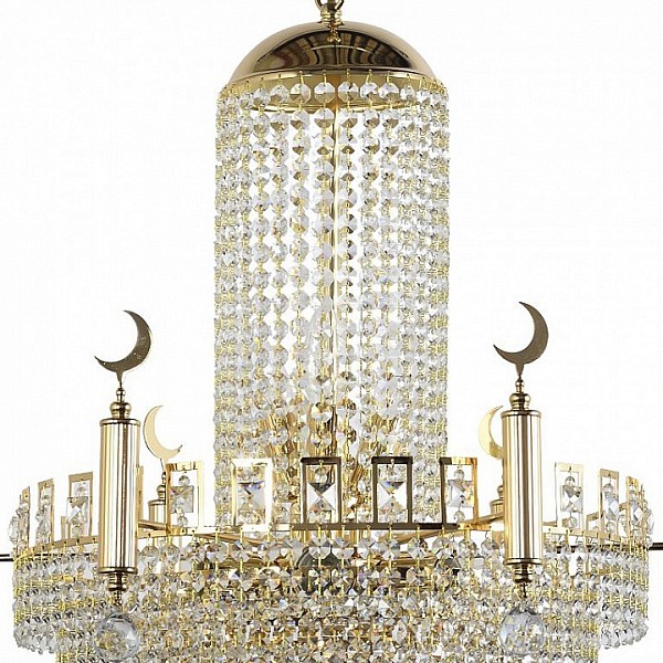 Подвесная люстра Arti Lampadari Nuova золото арт. Nuova E 1.2.55.100 G
