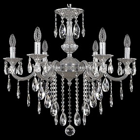 Подвесная люстра Bohemia Ivele Crystal AL7801 металл арт. AL78101/6/210 B CG