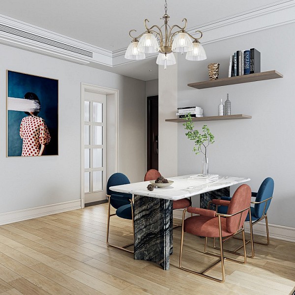 Подвесная люстра Arte Milano Amalfi-8656 бронза арт. 338656/5 AB
