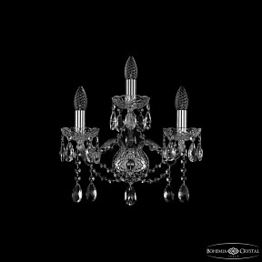 Бра Bohemia Ivele Crystal 1413 никель арт. 1413B/2+1/165 Ni