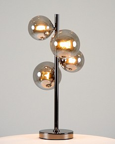 Настольная лампа декоративная Moderli Molly хром арт. V10798-4T