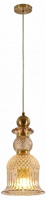 Подвесной светильник Moderli Glassy коричневый арт. V10906-P