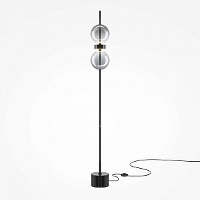 Торшер Maytoni Double Moon черный арт. MOD478FL-L15B3K