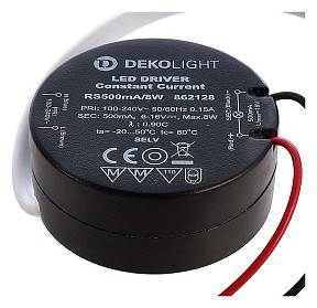 Блок питания Deko-Light Eingangsspannung черный арт. 862128