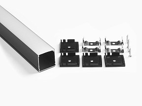 Профиль LEDS POWER СПН3030 черный арт. 008509