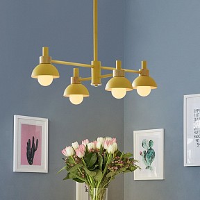 Люстра на штанге Imperiumloft Fanta A Lights Yellow желтый арт. FANTA_A01