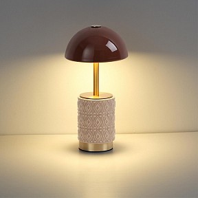 Настольная лампа декоративная Odeon Light Lulu кремовый арт. 5453/3TL