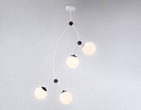 Люстра на штанге Ambrella Light TR белый арт. TR2572