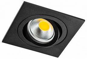 Встраиваемый светильник Lightstar Singo Base черный арт. 011625