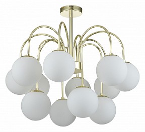 Люстра на штанге Indigo Classic желтый арт. 13017/12R Gold