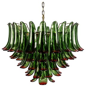 Подвесная люстра Loft it Lilou бронза арт. 10600/800 Green red