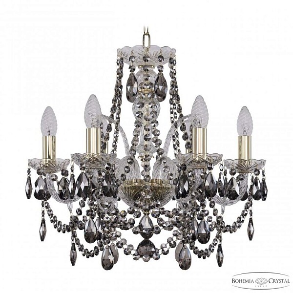 Подвесная люстра Bohemia Ivele Crystal 1411 золото арт. 1411/6/160 G R731