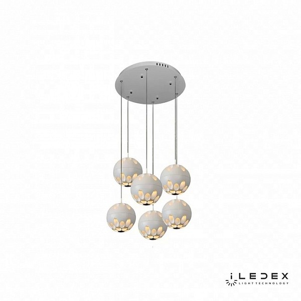 Подвесной светильник iLedex Mob белый арт. P1009-6 WH