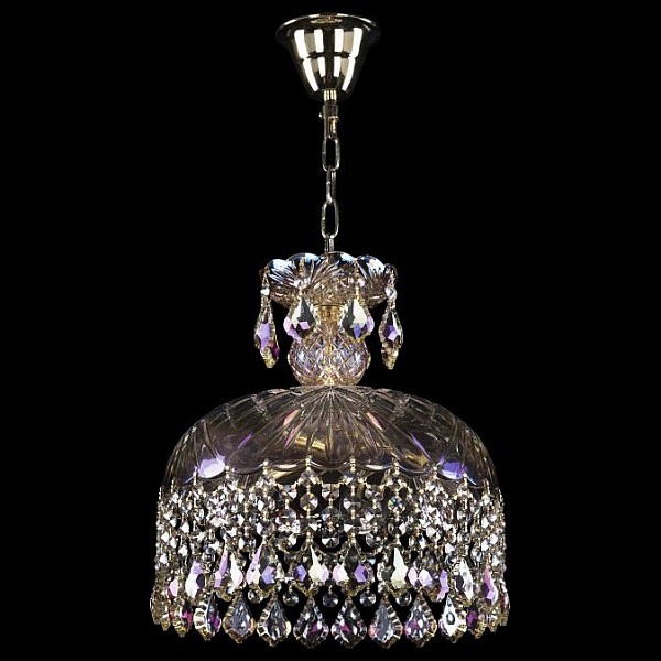 Подвесной светильник Bohemia Ivele Crystal 1478 золото арт. 14781/30 G Leafs M801