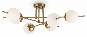 Люстра на штанге Freya Damask желтый арт. FR5205PL-06BS