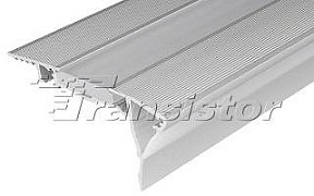 Профиль Arlight ALU-STAIR-DK-2000 ANOD+FROST серый арт. 015473