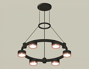 Подвесная люстра Ambrella Light XR черный арт. XR92051103