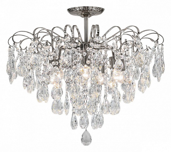 Люстра на штанге Escada Crown хром арт. 1113/7PL Chrome