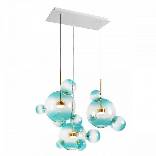 Подвесной светильник Loft it Bolle желтый арт. 2027-S3 Blue