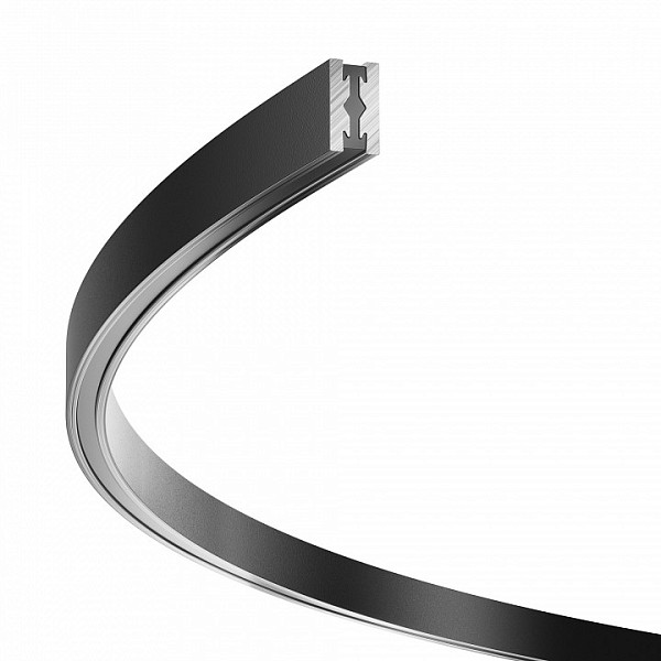 Трек Maytoni Technical Busbar trunkings Flarity черный арт. TRX154-2SR-D1500-B