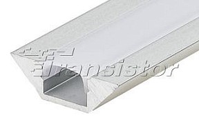 Профиль Arlight ALU-CORNER-2000 ANOD+FROST белый арт. 014900