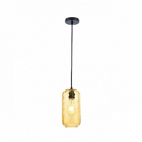 Подвесной светильник Escada Rise черный арт. 10177/1S Black/Yellow