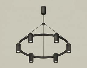 Подвесная люстра Ambrella Light XB черный арт. XB9022150