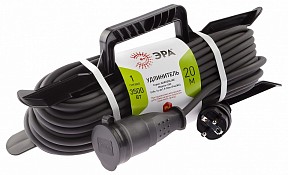 Сетевой фильтр Эра   арт. UFx-1e-3x1,5-20m-IP44(KG)
