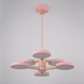 Люстра на штанге Imperiumloft TURNA Pink розовый арт. TURNA-DBL01