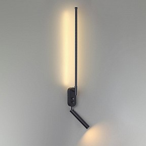 Бра с подсветкой Lumion Ledio черный арт. 5680/9WL