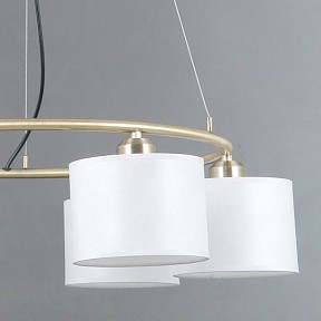Подвесная люстра ILLUMICO  бронза арт. IL0908-6PSQ-26 AB DS